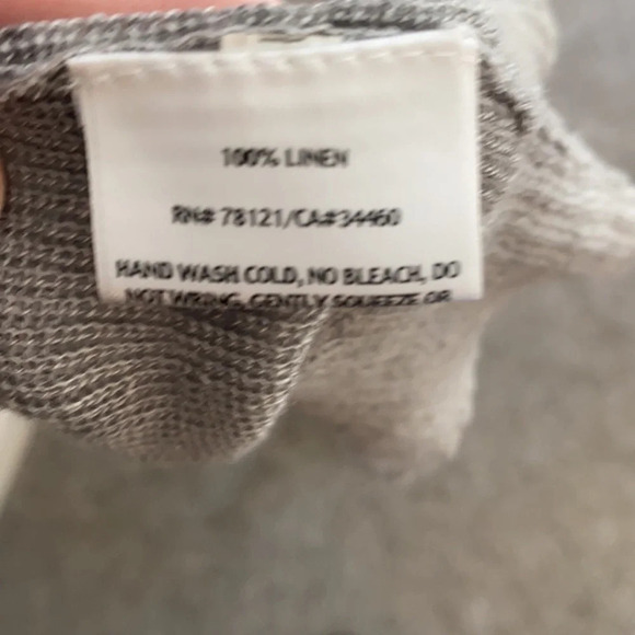 •Eileen Fisher• Linen Vest, EEUC - Picture 8 of 8